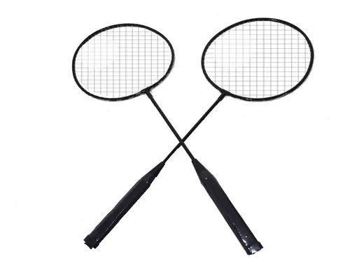 Set 2 Raqueta Badminton Incluye 1 Gallito Y Paq. 12 Gallitos