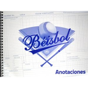Libreta Score De Anotaciones Para Beisbol Nimble