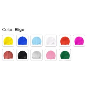 Gorro De Natacion Explanade Silicon 60g Dif Colores